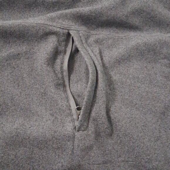 Magellan Shirt Mens 3XL Classic Fit LS Pullover Crew Neck Zip Chest Pocket Gray - Picture 8 of 11